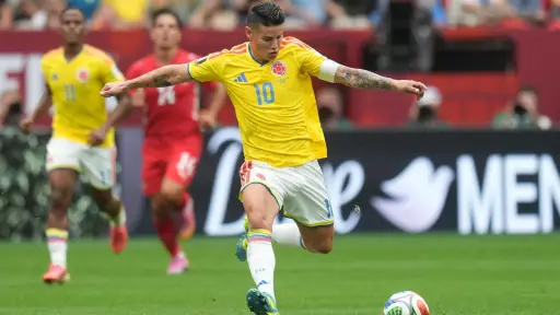 James Rodríguez alcanza una marca histórica con Colombia pese a la eliminación ante Suiza