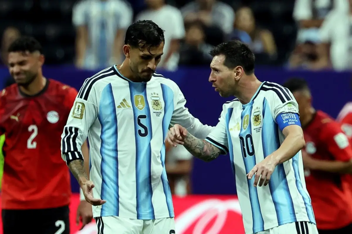 Leandro Paredes dedicó palabras hermosas a Lionel Messi 