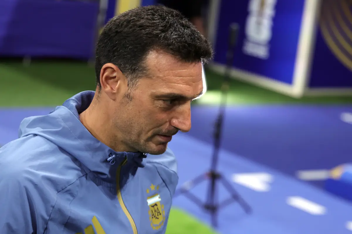 Lionel Scaloni, técnico de la selección de Argentina