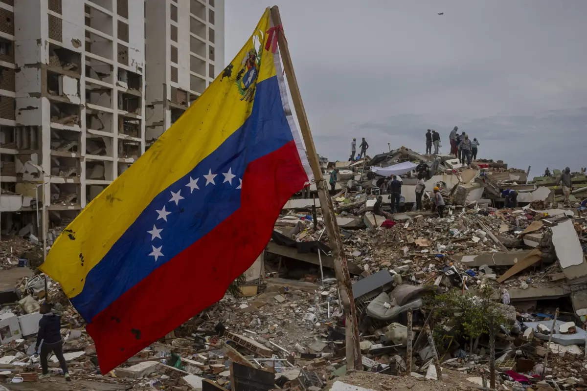 Suman 2.954 los fallecidos y 16.592 los heridos tras los terremotos en Venezuela., EFE.