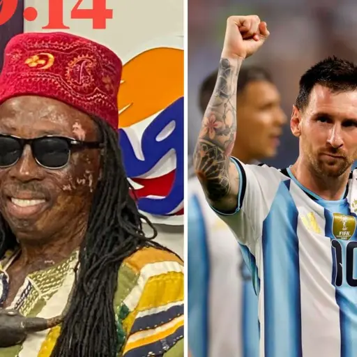Nana Kwaku Bonsam Lionel Messi ,Redes sociales / Foto EFE