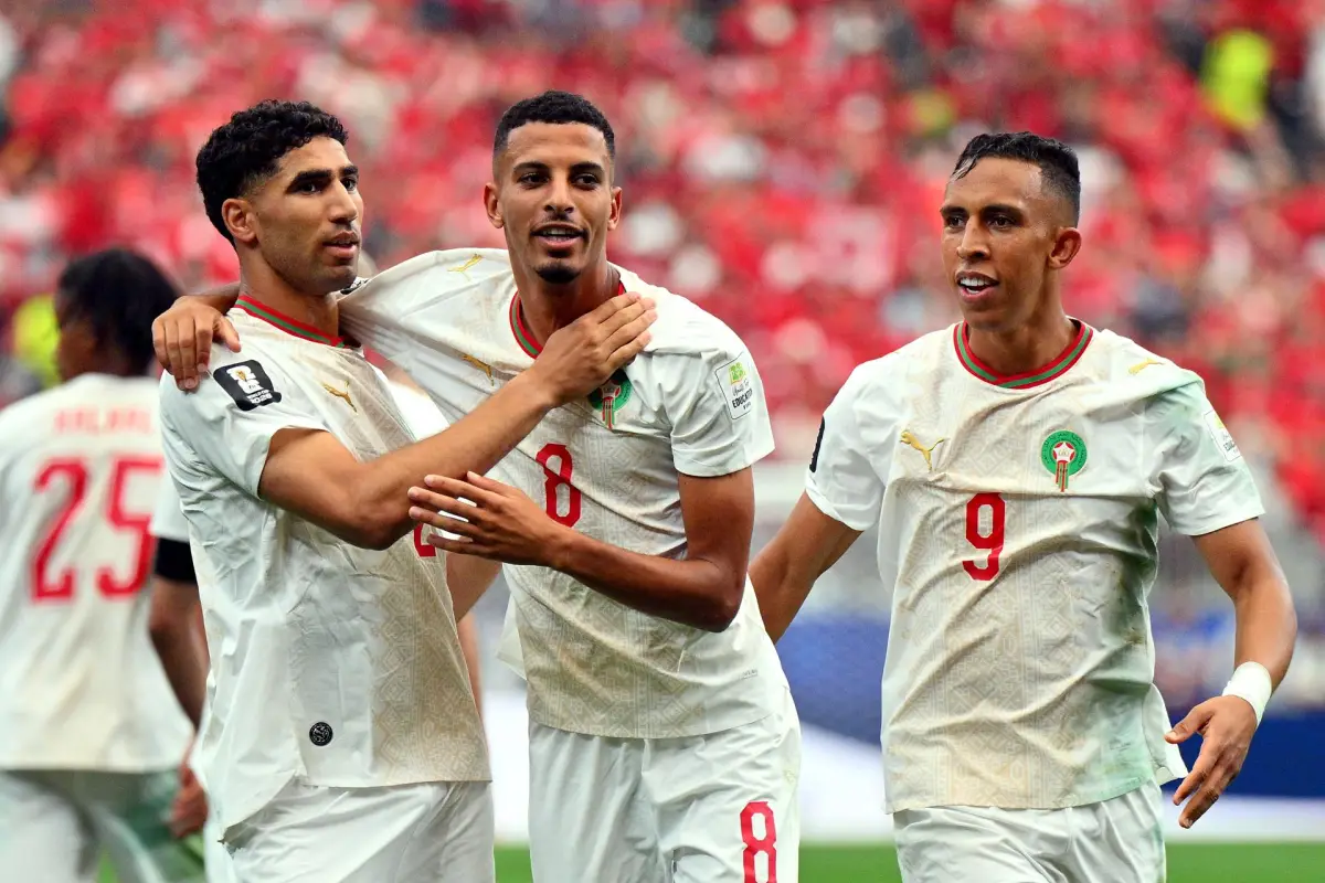 Celebración de Marruecos ante Canadá en el Mundial 2026 - EFE