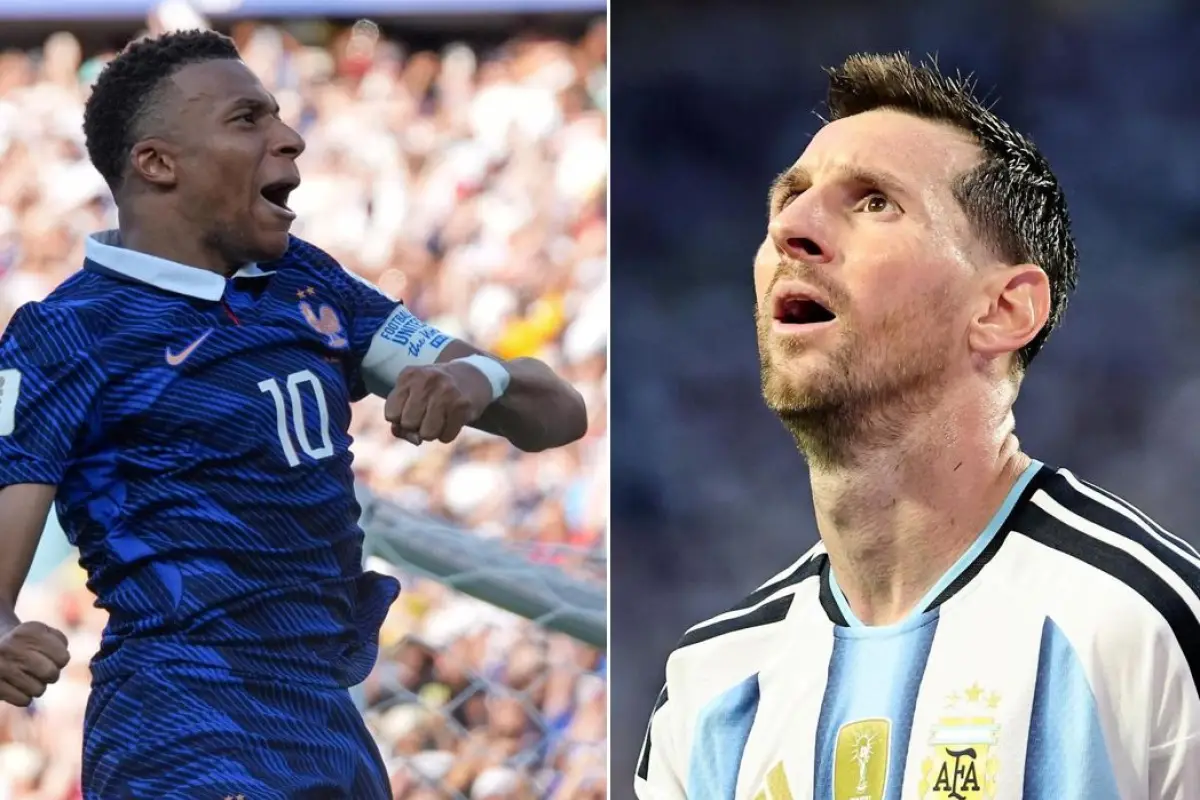 Kylian Mbappé y Lionel Messi, FOTOS EFE