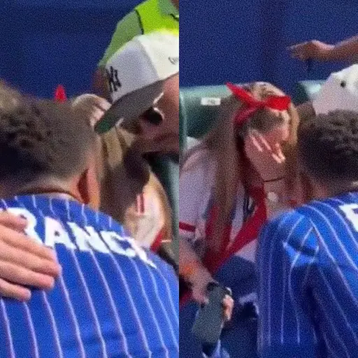 El lado humano de Mbappé tras un incidente en el calentamiento. ,Redes sociales. 