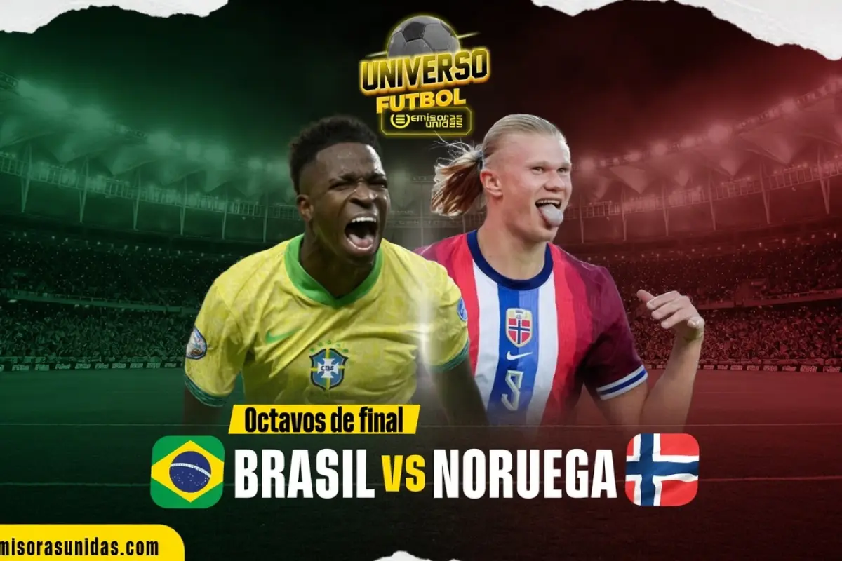 Brasil vs. Noruega - Mundial 2026 - Emisoras Unidas