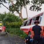 Accidente de microbús causa heridos en Coatepeque, Quetzaltenangot