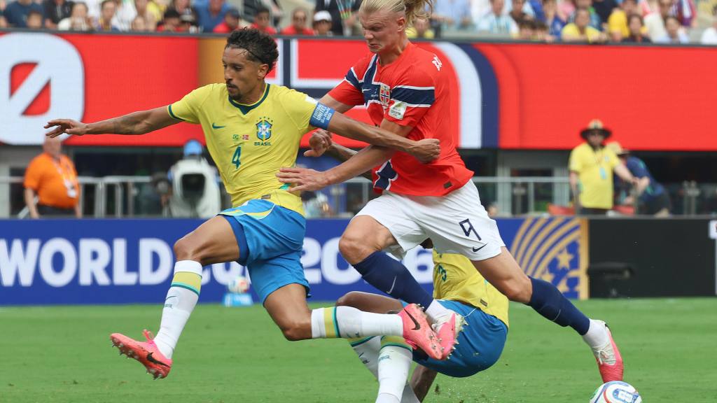 Partido entre Brasil y Noruega por el Mundial 2026 | EFE