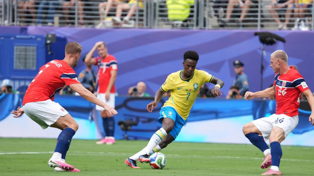 Partido entre Brasil y Noruega por el Mundial 2026 | EFE