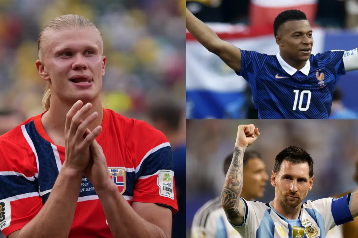 Erling Haaland iguala a los goleadores Messi y Mbappé 
