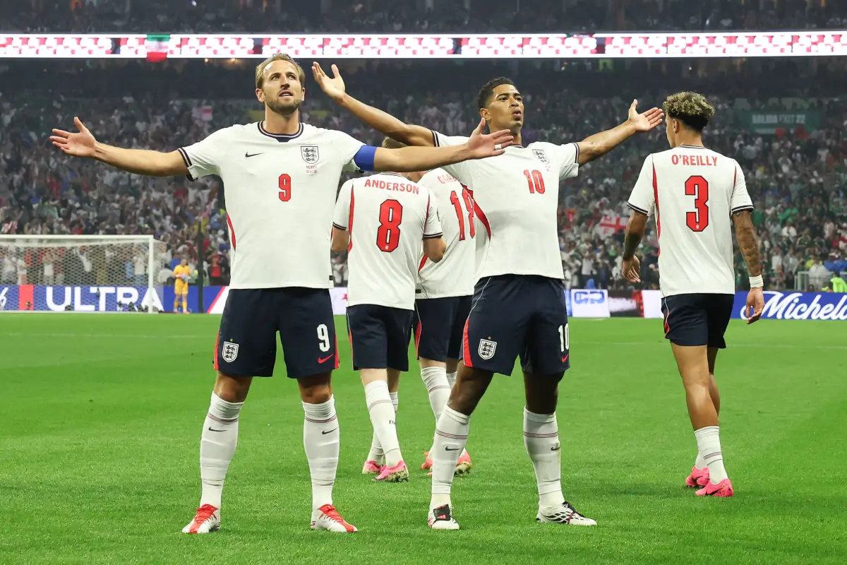 Kane y Bellingham fueron protagonistas en el duelo ante México 