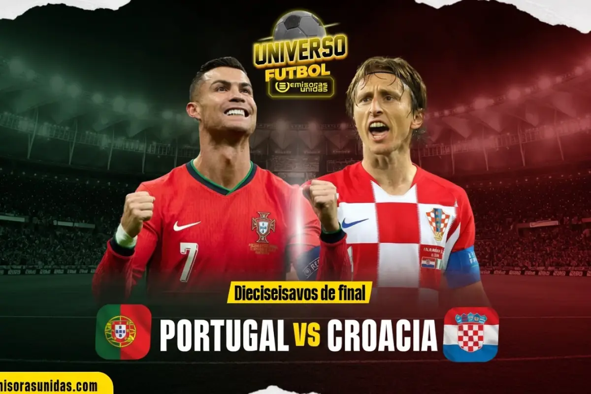 Portugal vs. Croacia - Mundial 2026 - Emisoras Unidas