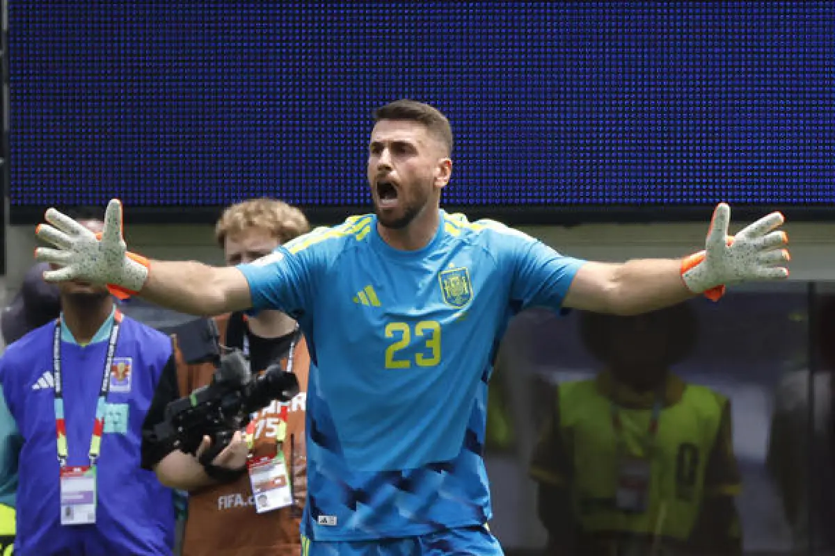 Unai Simón, portero de la Selección de España 