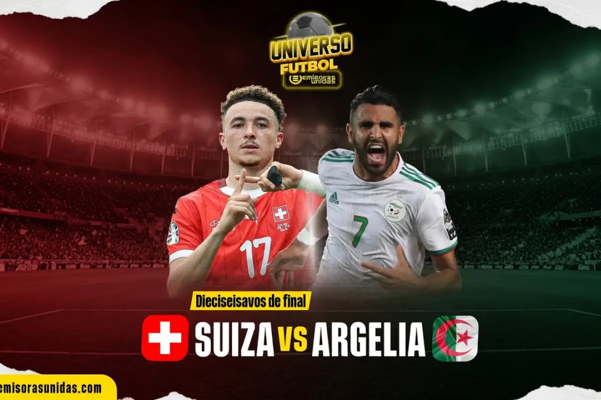 EN VIVO: Minuto a minuto del Suiza vs. Argelia 