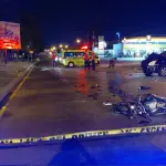 accidente de motorista en zona º1