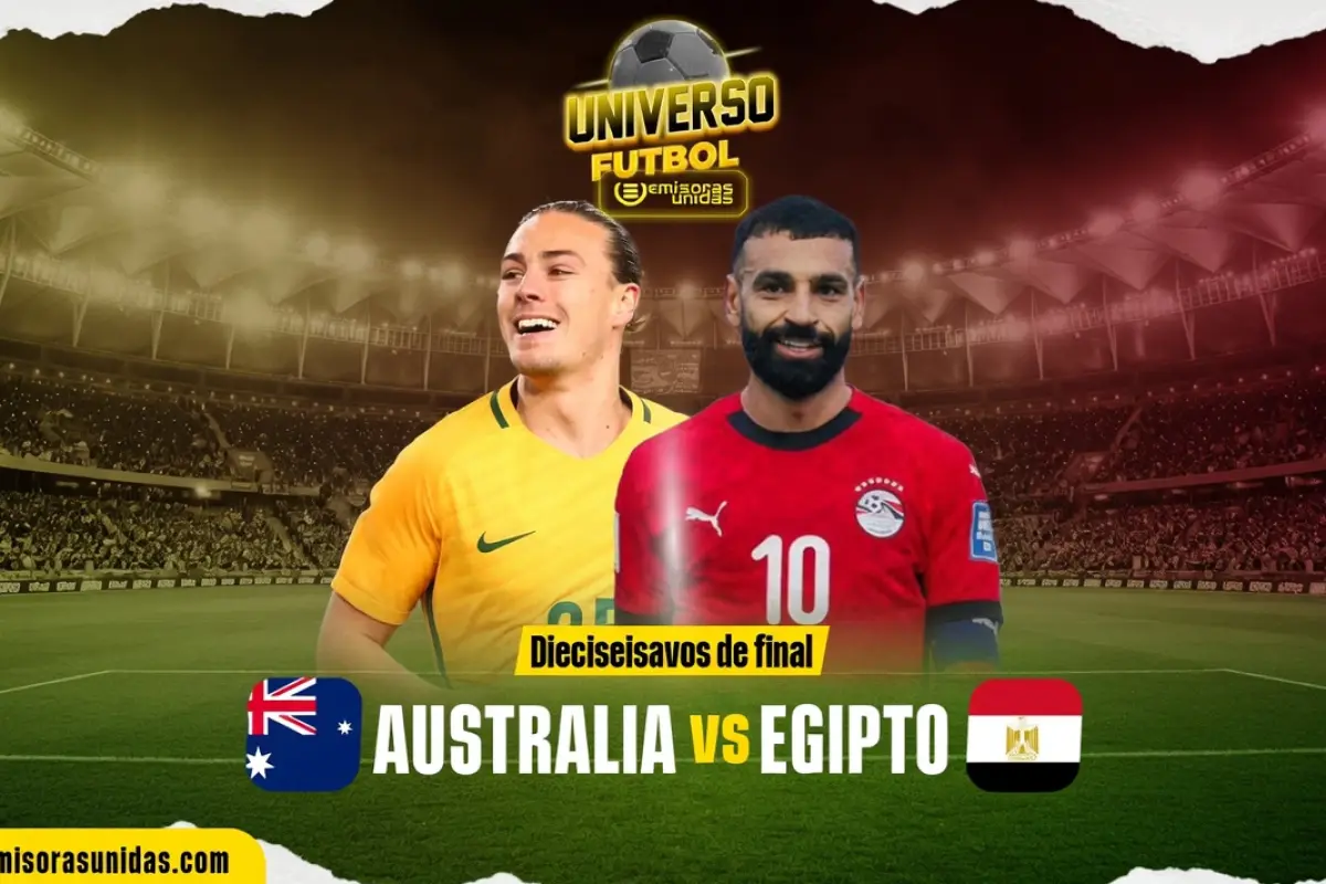 Australia vs. Egipto - Mundial 2026 - Emisoras Unidas
