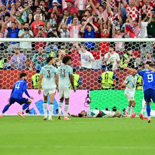 Gol anulado a Croacia en el partido ante Portugal por el Mundial 2026 - EFE