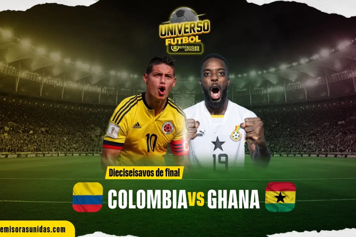 EN VIVO: Minuto a minuto del Colombia vs. Ghana por el Mundial 2026