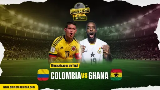 EN VIVO: Minuto a minuto del Colombia vs. Ghana