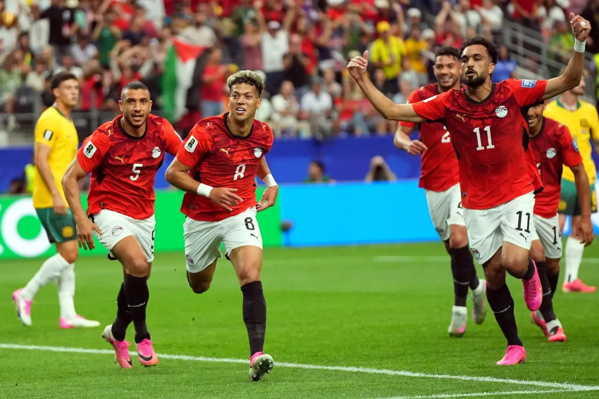 Celebración de Egipto ante Australia en el Mundial 2026 - EFE