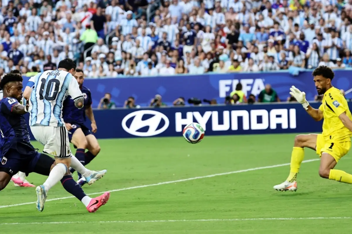 Messi sigue imparable en el campeonato del mundo., EFE.
