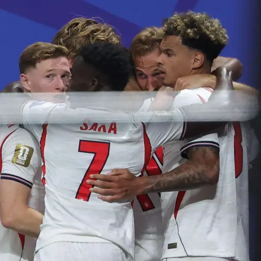 Celebración de Inglaterra ante la República Democrática del Congo en el Mundial 2026 - EFE