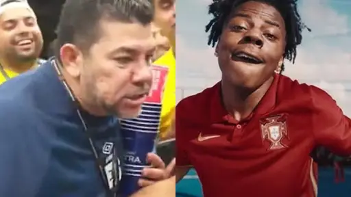 VIDEO: Aficionado centroamericano insulta a IShowSpeed durante un partido del Mundial