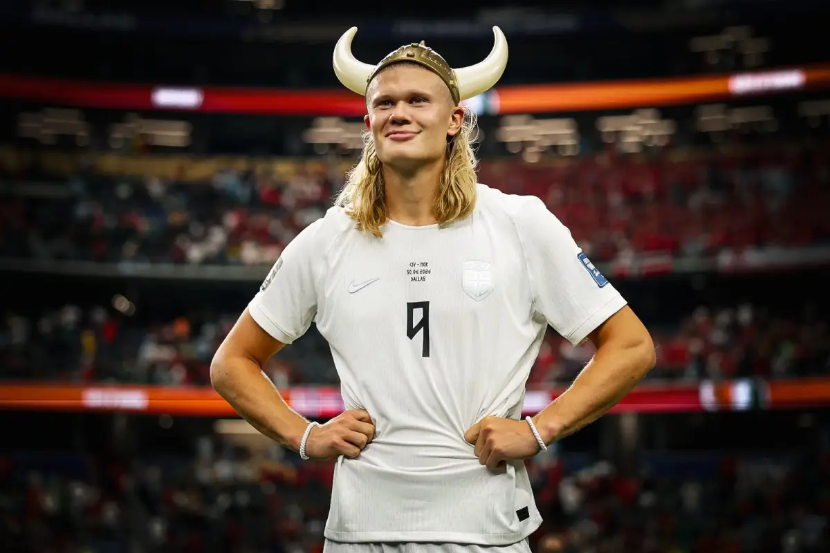Erling Haaland, figura de la selección de Noruega - instagram @erling