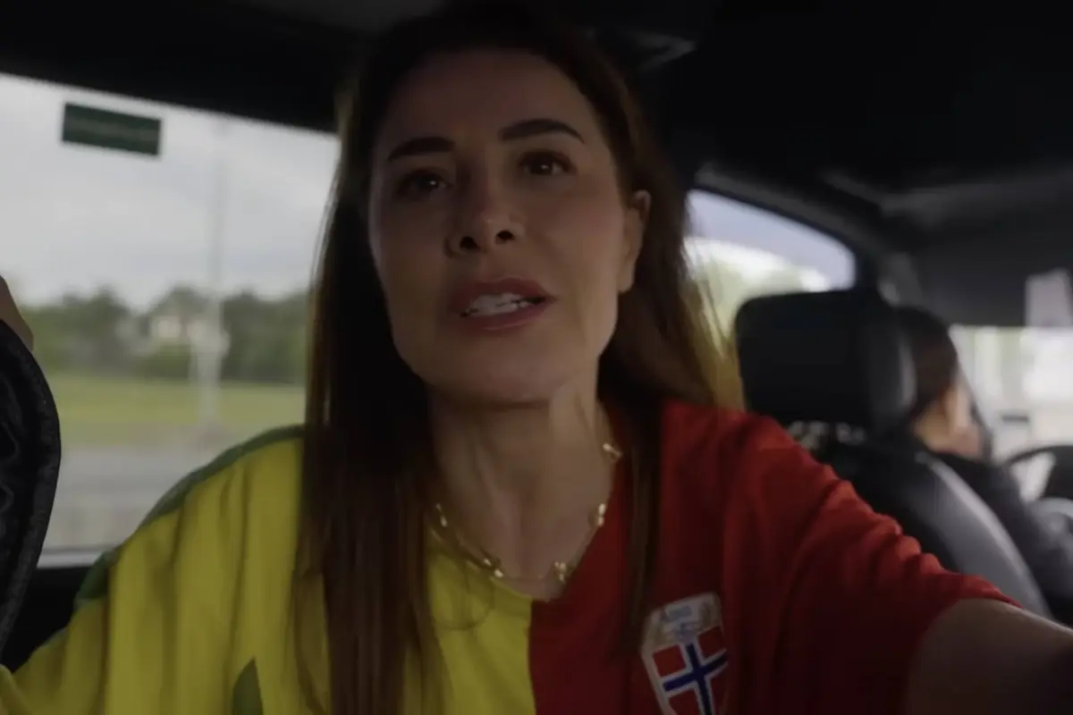 Rafaela Pimenta durante el Mundial 2026., Redes
