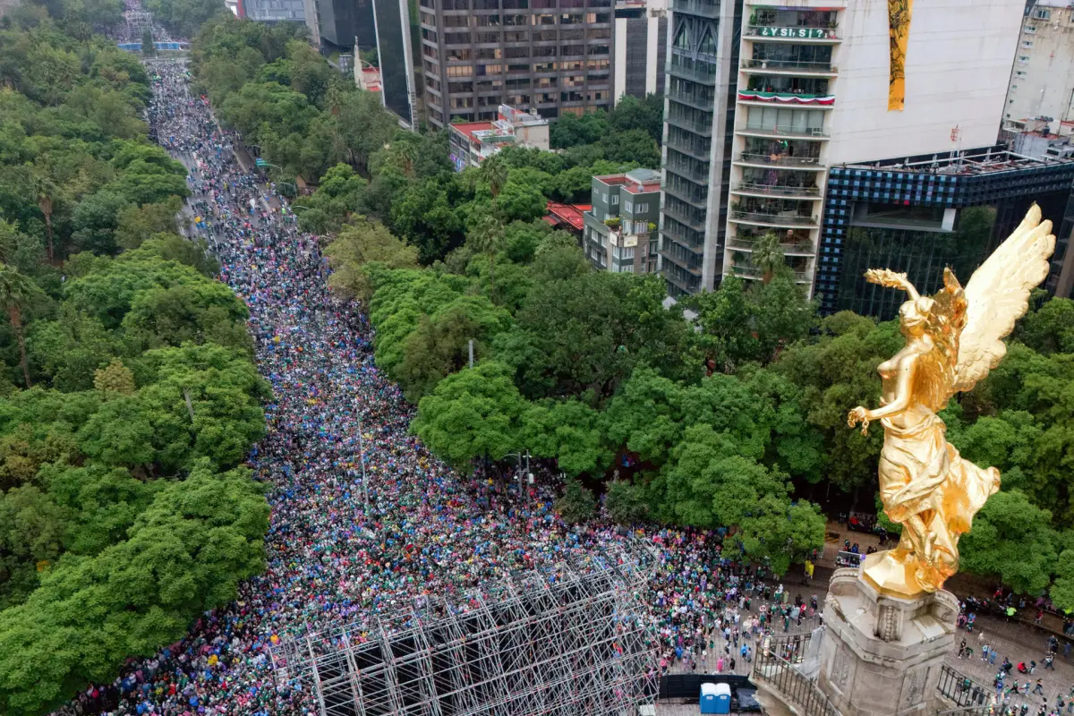 Celebraciones masivas en Ciudad de México durante el Mundial 2026, EFE