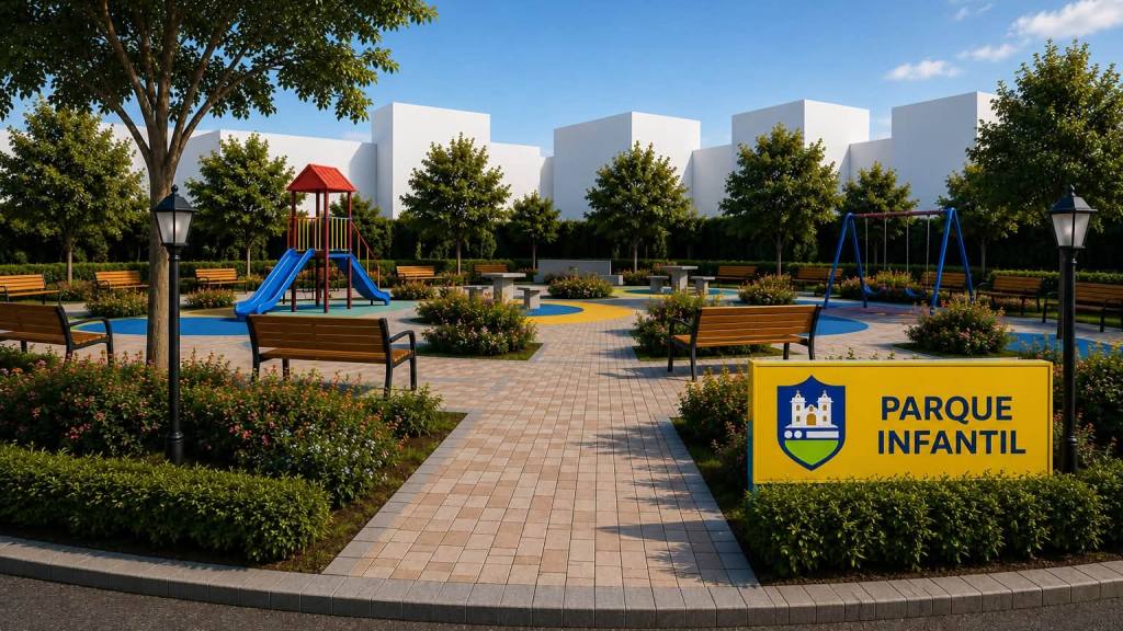 Así será el Parque Infantil de Santa Catarina Pinula | Cortesía