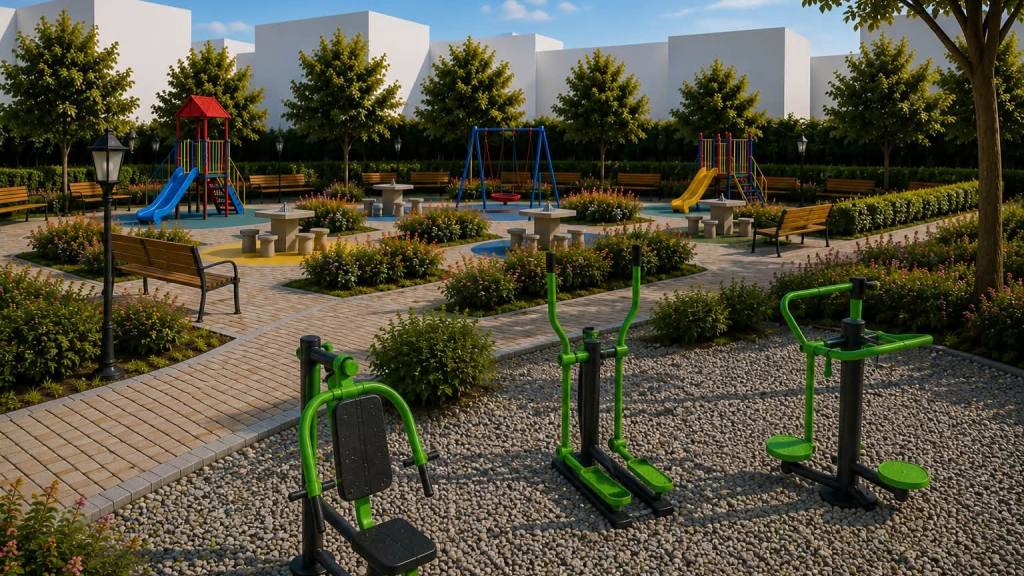 Así será el Parque Infantil de Santa Catarina Pinula | Cortesía
