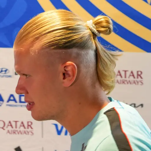 Erling Haaland, jugador de Noruega 