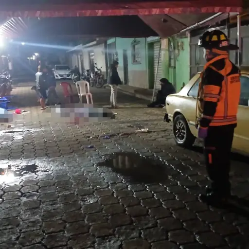 Dos fallecidos por ataque armado en Parramos, Chimaltenango. ,Bomberos Voluntarios