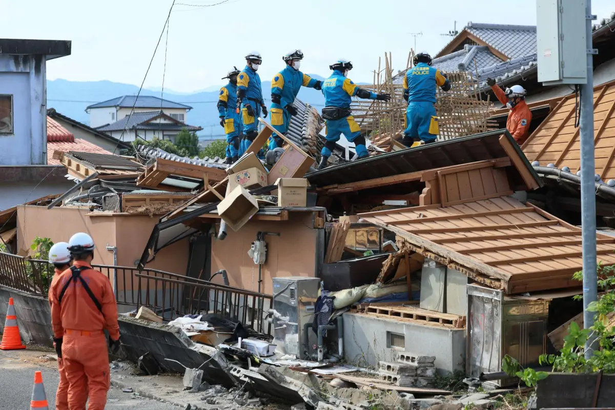 Terremoto en Japón, EFE