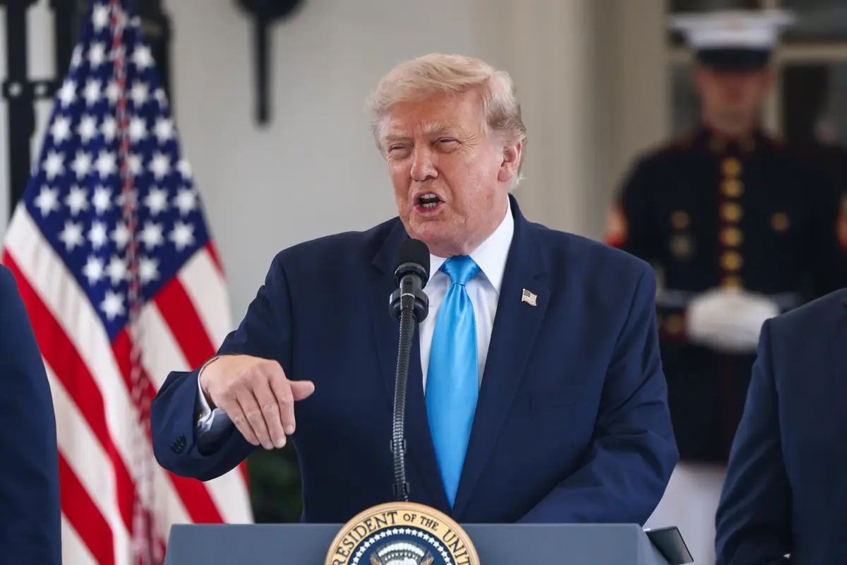 Donald Trump, presidente estadounidense, EFE