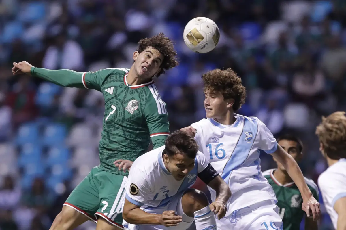 México derrotó a Guatemala en el Premundial Sub-20
