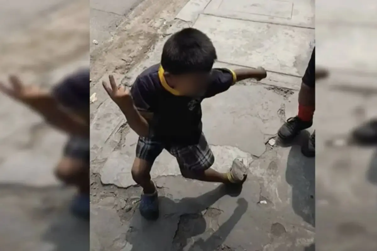 De niño viral a joven danzante., Captura de pantalla video de X.