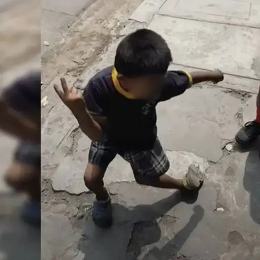 De niño viral a joven danzante. ,Captura de pantalla video de X.