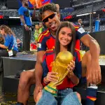 Inés García y Lamine Yamal ,Foto redes sociales Inés García