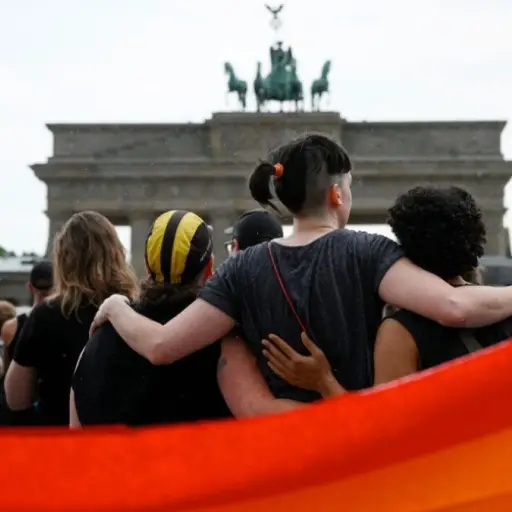 El balance de heridos aumenta tras atentado islamista durante el Día del Orgullo en Berlín. ,Redes sociales. 