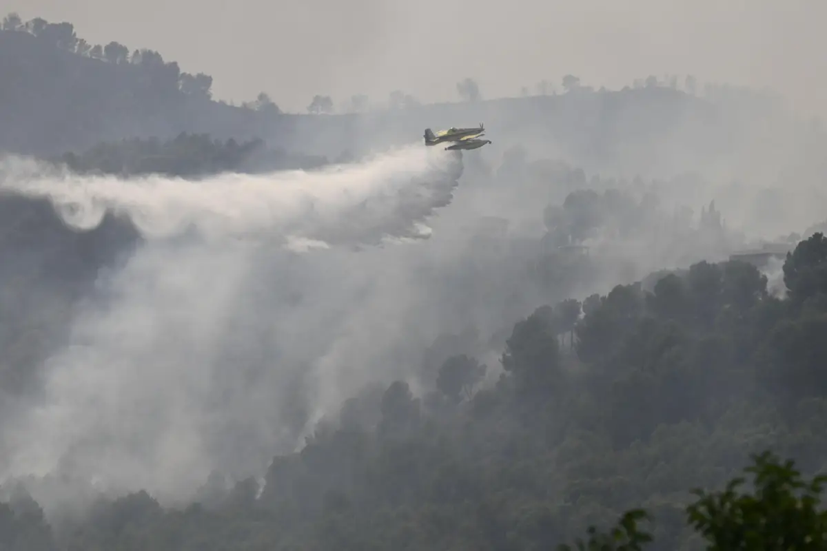 Incendios forestales en España, EFE