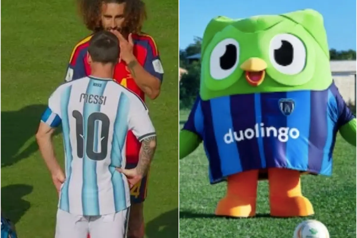 Duolingo publicó mensaje sobre Messi., Redes sociales. 