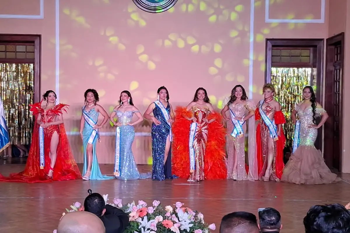 Ocho candidatas fueron parte del proceso de elección de la Reina Nacional 2026 de Bomberos Voluntarios., Alex Meoño