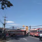 Bloqueo en Villa Canales por manifestantes que exigen respuestas ante el alza a precios de combustibles. ,PMT de Villa Canales