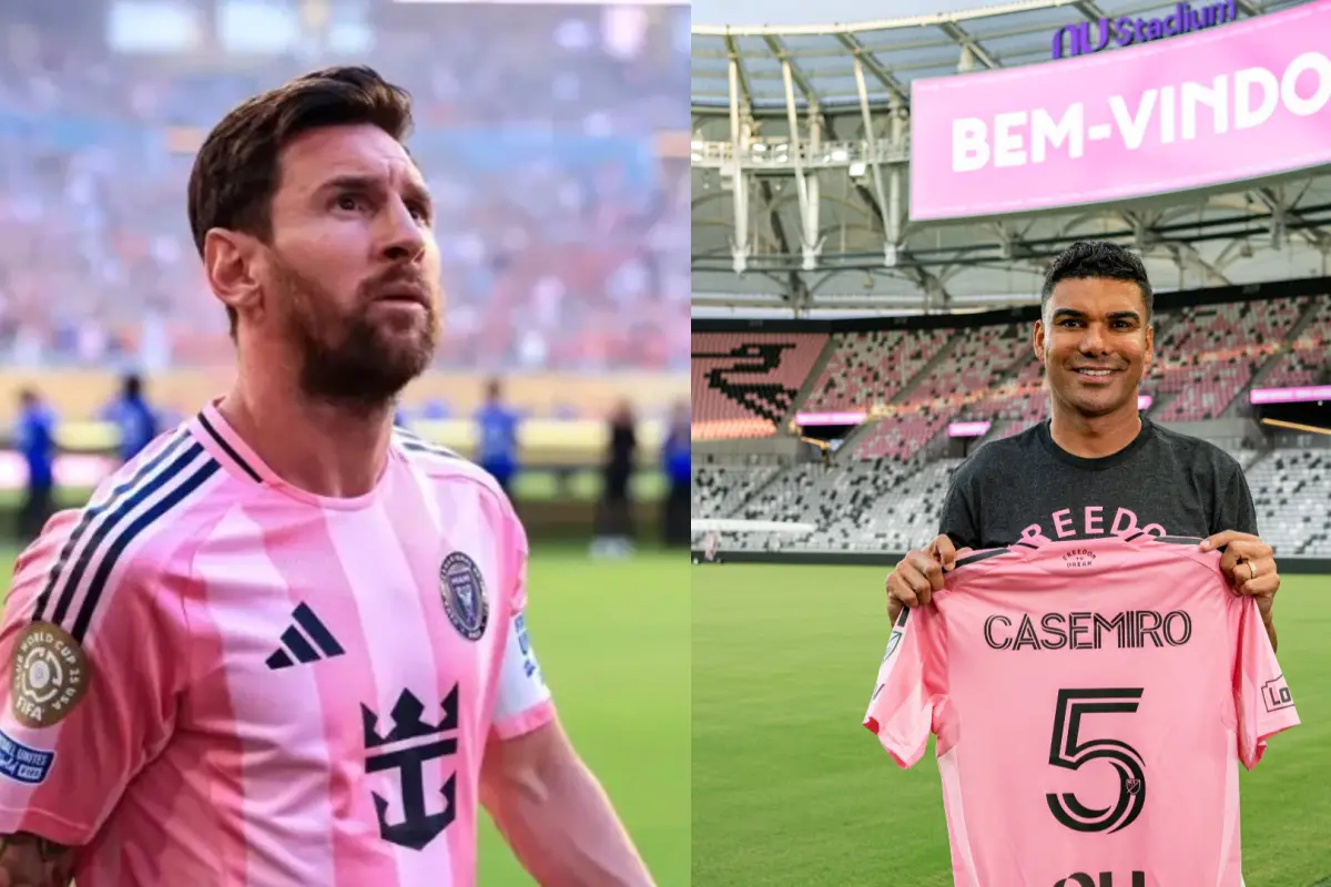 Lionel Messi y Casemiro coincidirán en el Inter Miami 