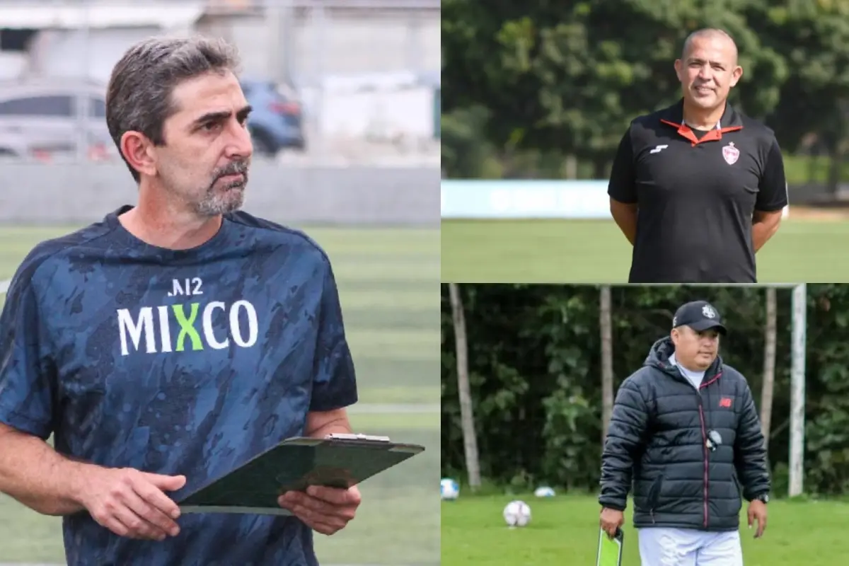 Tres técnicos de Guatemala dirigirán en el Apertura 2026 de la Liga Nacional  