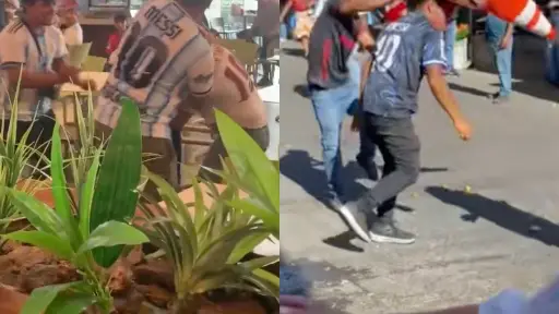 VIDEO: Guatemaltecos se van a los golpes tras la final entre Argentina y España