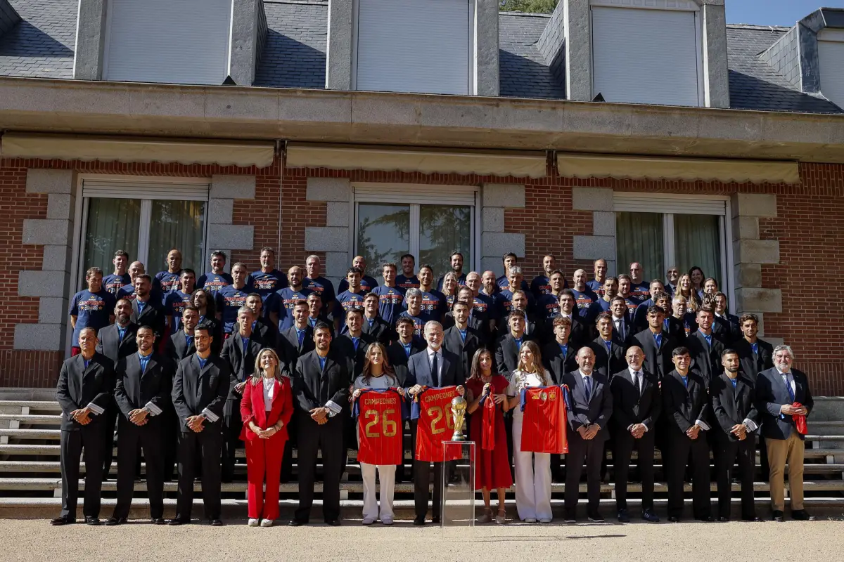 El rey Felipe VI felicita a la selección española por un “triunfo épico” en el Mundial - EFE