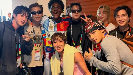 IShowSpeed conoce a BTS en la final del Mundial 2026 y les presume su talento para bailar