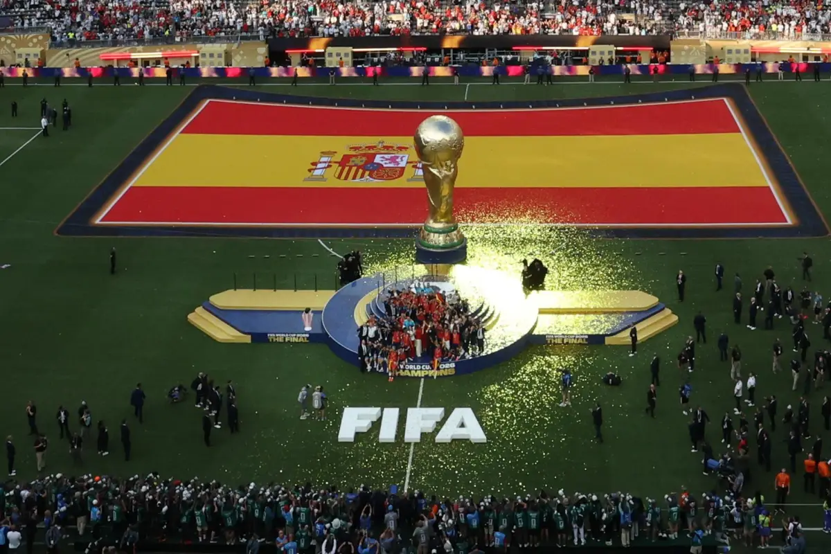 Celebraciones de España tras conquistar el Mundial 2026 de la FIFA - EFE